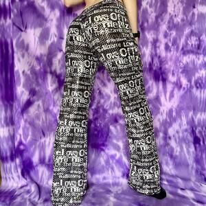 Fun vtg y2k disco pants.